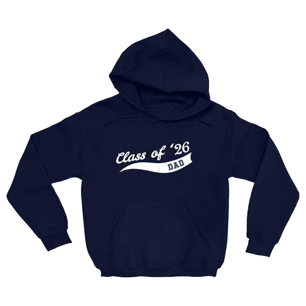 Customizable Class of Dad Jersey Hoodie